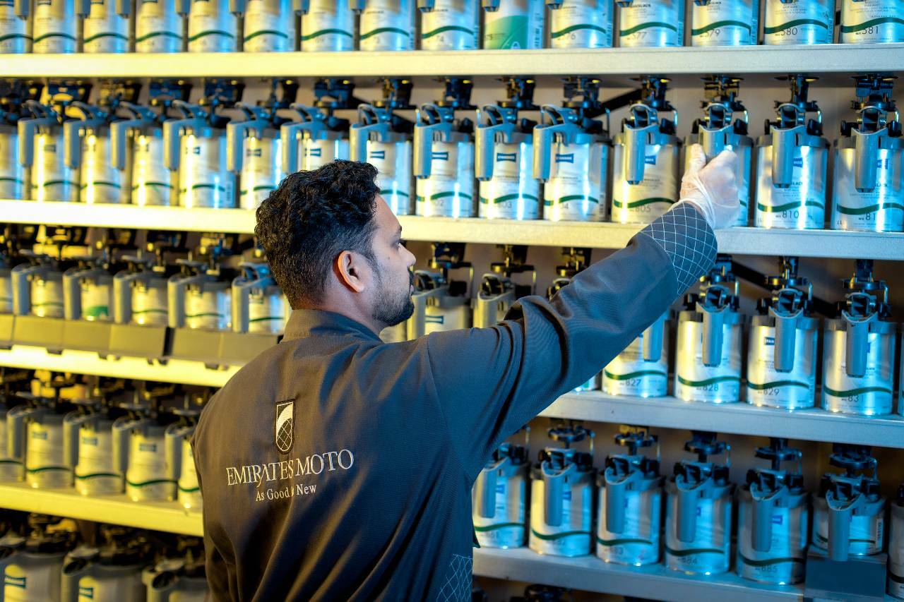 Professional Car Painting Centre in UAE Emirates Moto